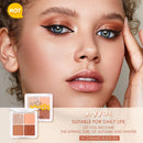 Paleta de sombras, glitter brilhante pigmento fosco à prova d'água