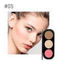 Paleta de iluminador de blush