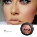 Blush facialde 6 cores para bochechas naturais