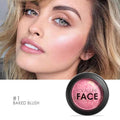 Blush facialde 6 cores para bochechas naturais