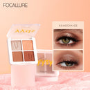 Paleta de sombras, glitter brilhante pigmento fosco à prova d'água