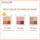 Paleta de sombras glitter brilhante pigmento fosco à prova d'água