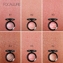 Blush facialde 6 cores para bochechas naturais