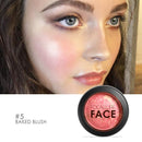 Blush facialde 6 cores para bochechas naturais