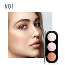 Paleta de iluminador de blush